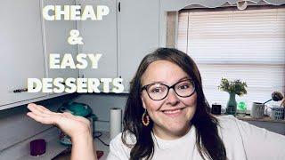 EASY & CHEAP DELICIOUS DESSERTS!! || FRUGAL LIVING WITH SOUTHERN FRUGAL MOMMA