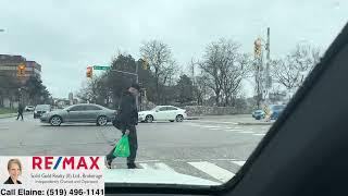 Driving Tour of Downtown Galt (Cambridge) by two local residents