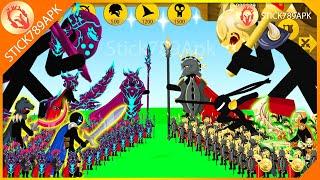 SICKLEBEAR, XIPHOS VS METALIONS BOSS, SHADOWRATH, FINAL BOSS | Stick War Legacy Mod | Stick789Apk