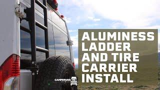 How to Install an Aluminess ProMaster Ladder and Tire Carrier