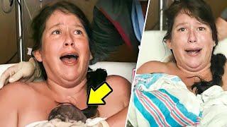 Woman GIVES BIRTH IN A BATHTUB and makes a SHOCKING DISCOVERY!