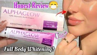 Alpha Glow Cream Review| How To use Alpha Glow cream |Alpha glow Face Whitening cream