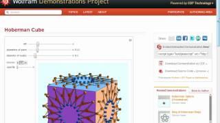 Mathematica Experts Live: Getting Inspiration from the Wolfram Demonstrations Project