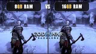 God of War Ragnarok : 8GB vs 16GB Ram