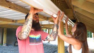 Building An UNDER DECK ROOFING SYSTEM: Part 2