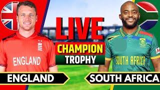 South Africa vs England, Match 11 | Live Cricket Match Today | SA vs ENG | Champions Trophy