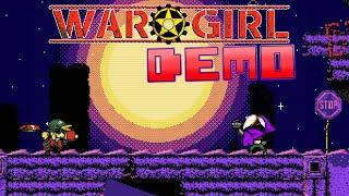 War Girl - Upcoming 2D Action Platformer Shooter | Demo Gameplay