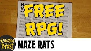 Introducing Maze Rats, an Old-School RPG