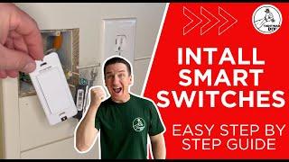 How To Install Smart Light Switches | KASA Wifi Switches Allow Full Automation Of Lights and Fans.