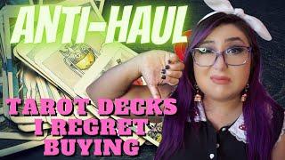 Anti-Haul: Tarot Decks I regret Buying