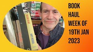 Book Haul Vlog | 19th Jan 2023 | Art Books | Andrew Buckle Book Reviews