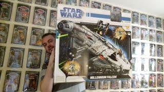 Only One Kenobi's reaction to  the sheer SIZE of the Legacy Collection Millennium Falcon! #beast