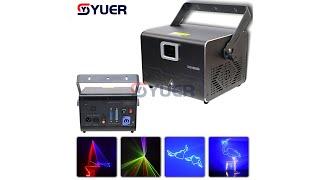 YUER™️ NEW ILDA 6W RGB Laser Light