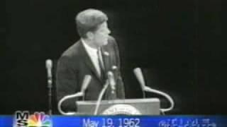 John F Kennedy comments on Marilyn Monroe rarely seen