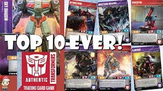 The Top 10 Transformers TCG Characters EVER!