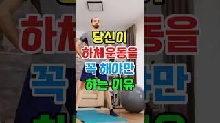 당신이 하체운동을 꼭 해야만 하는 이유 #하체근력 #하체운동 #하체근력운동 #하체강화
