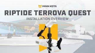 Riptide Terrova QUEST Installation Overview | Minn Kota