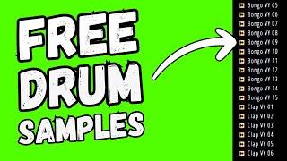 FREE Drum Samples - Free Sample Pack (Processed vinyl drums) By Rhythmlab