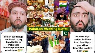 Indian Wedding Food Vs Pakistani Wedding Food | Pakistani Reaction