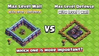 Wall VS Defense | Clash of Clans