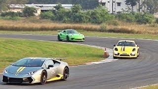 Chennai's Biggest Supercar Track Event (Day 2) Madras Race Track 2019