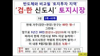 반도체 토지와 비교될 '한강+검단 신도시 토지시장'-동영상 특강-①