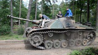 Stug III being driven (Militracks 2023)