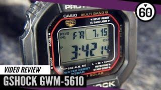 Casio G-Shock GWM-5610 GW-5600 Atomic Solar Video Review – 60CLICKS