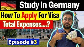 Germany Student Visa 2024/2025 EXPENSES REVEALED!