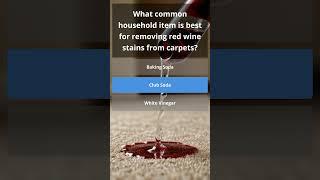 "Surprising Hack for Red Wine Stains!"