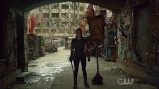 Octavia: Octavia using her childhood + "Trikru has fallen"(The 100: 04x10)