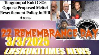 3/3/2025/A 22 CHANNA REMEMBRANCE DAY|BREAKING NEWS