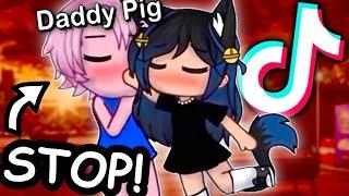 Gacha Life Tik Tok CRINGE: NOT DADDY PIG!!!