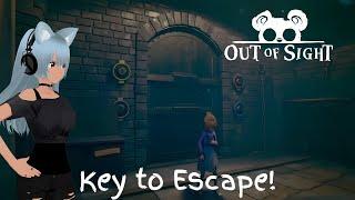 Finding the 4 Keys: Out of Sight Escape Gameplay!
