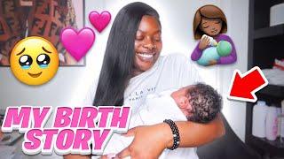 MY LABOR & DELIVERY BIRTH STORY (first time mom) | Induced At 37 Weeks, No Epidural