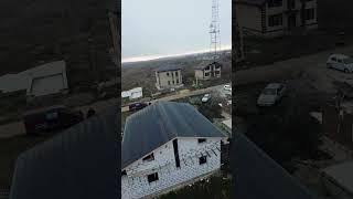 Roofing works #roofer #строительство #стройка #fpv #toptools #fpvdrone