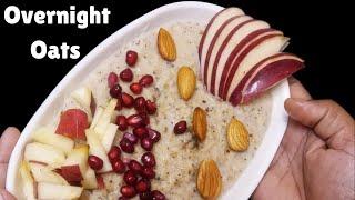 Overnight oats| overnight oats recipe|vegan breakfast|Skinny recipes