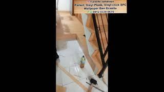 Vinyl Plank Terpasang yuk renovasi lantai rumah anda..WA ya