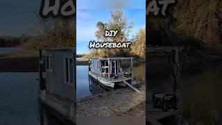 Life on Water, Houseboat Living.                         #dog #houseboat #DIY