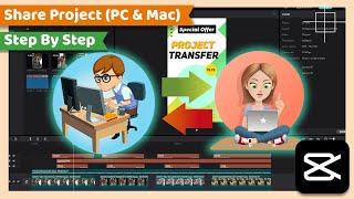 Share or Transfer Projects with Files | CapCut PC Tutorial