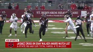 Arkansas State RB Ja'Quez Cross on Doak Walker Award watch list