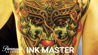 Tony Medellin’s Winning 35 Hour Master Canvas | Ink Master: Grudge Match (Season 11)