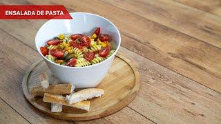 Ensalada de Pasta, una receta deliciosa y práctica ideal para compartir. ¡Te encantará!