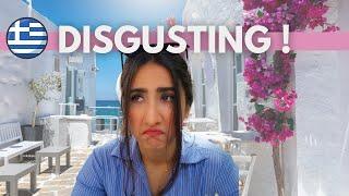 WORST FOOD Experience in GREECE | Indian girl traveling in Greece | Greece Vlog