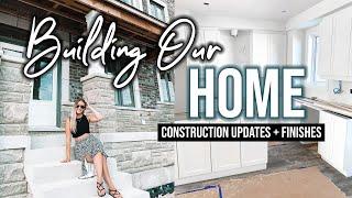 Home Construction Progress, Kitchen Install & Picking Design Finishes | We're Building A House!