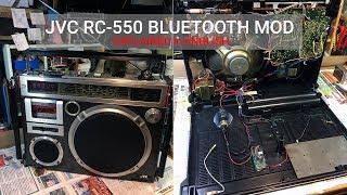 How to install Bluetooth on JVC RC-550 aka El Diablo explained in English