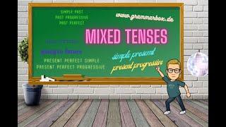 Grammarbox: Mixed Tenses Overview | Überblick über die englischen Zeiten  (new: no hand)