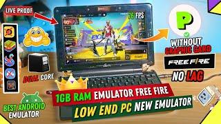 New Best Lite Emulator For Low End PC & Laptop 1GB RAM PC Without Graphics Card | NON VT