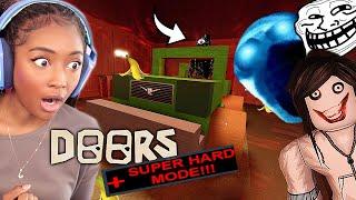 SEEK HAS A CAR NOW?!! | Roblox Doors SUPER HARD MODE (New Update)