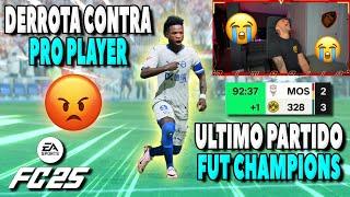 DjMaRiiO PIERDE su ÚLTIMO PARTIDO de FUT CHAMPIONS CONTRA PROPLAYER | Lloros y Enfados FC 24